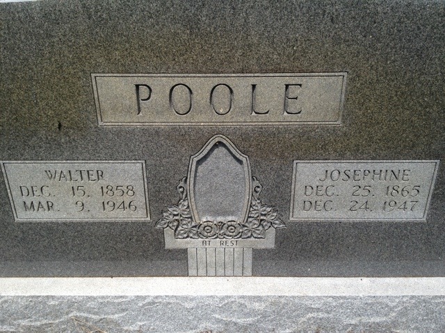 Walter and Josephine Poole