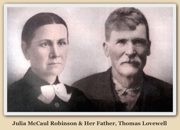 Julia McCaul Robinson and Thomas Lovewell